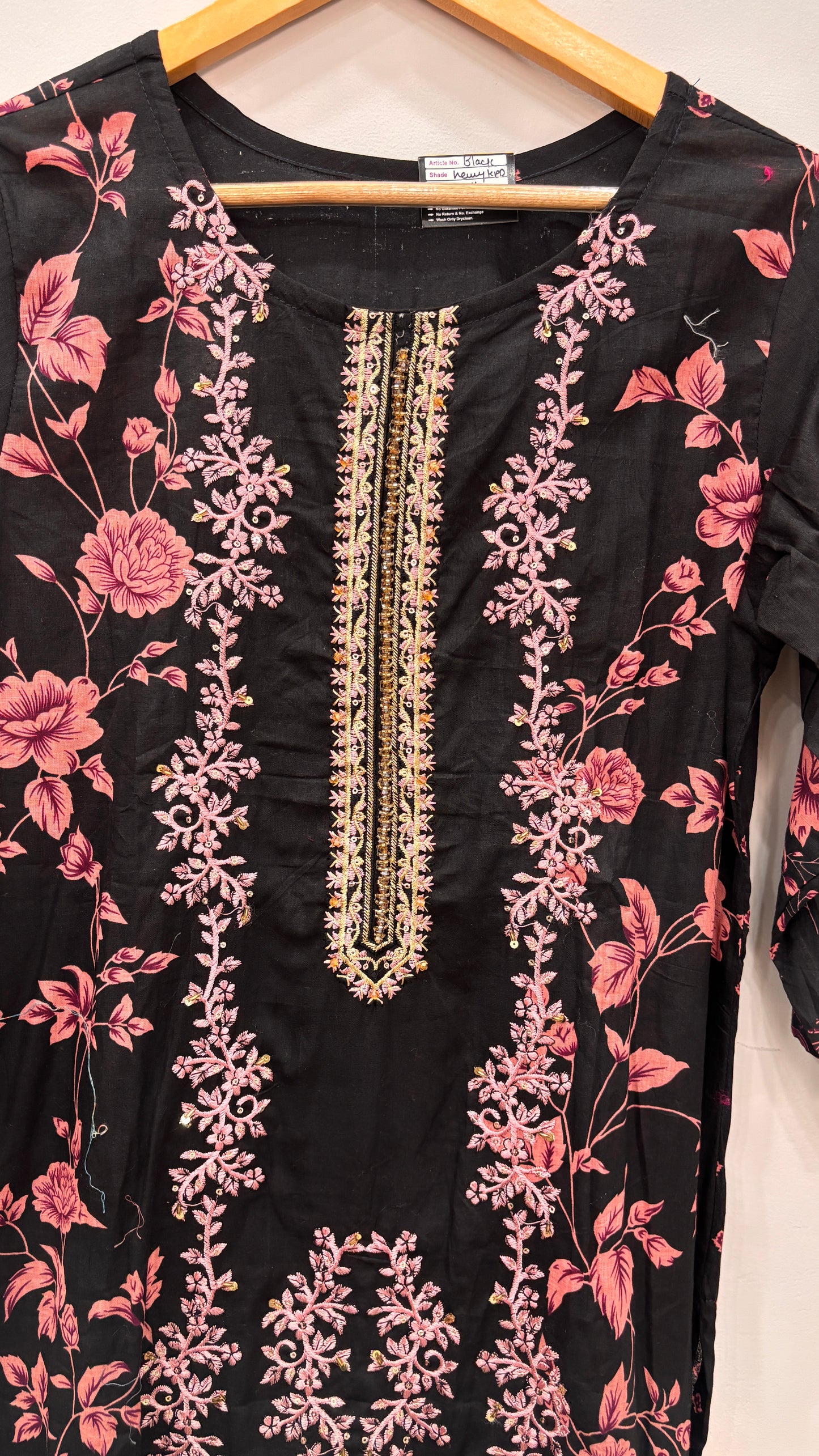 Black Rose Elegance Suit Set