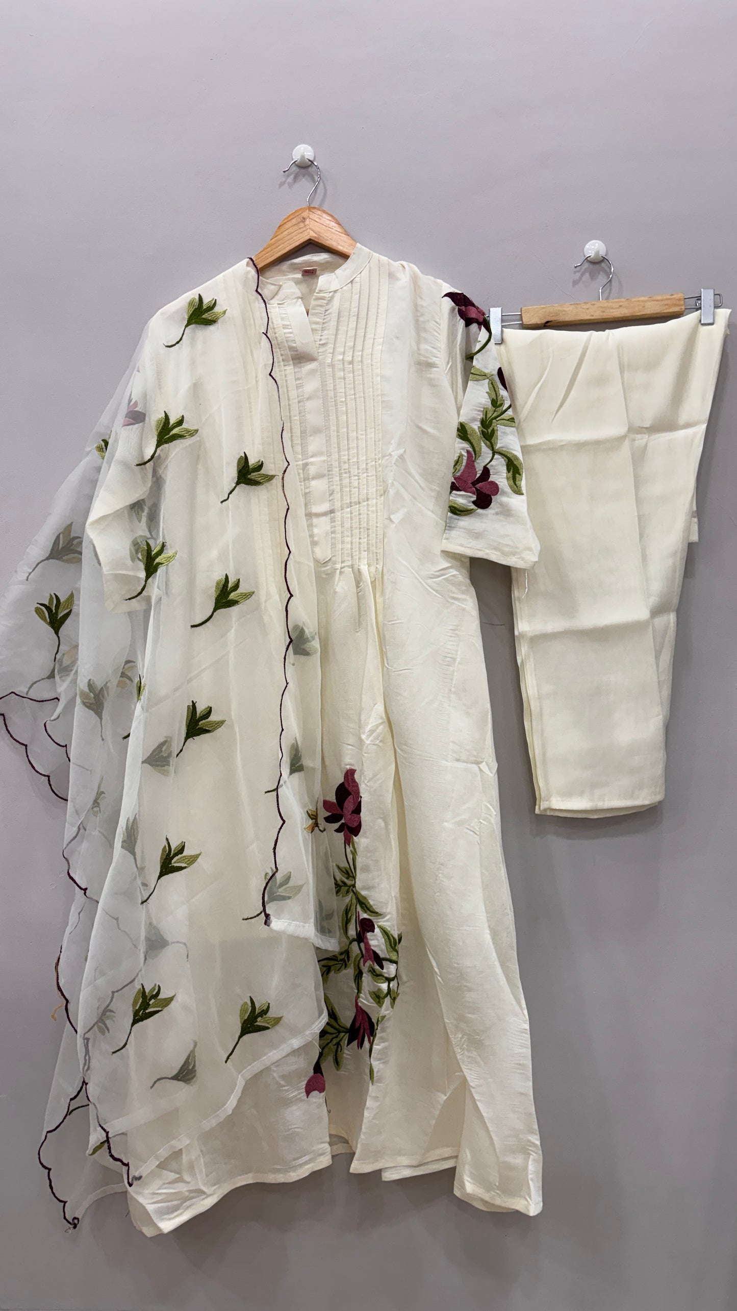 Lily Grace Embroidered Suit Set