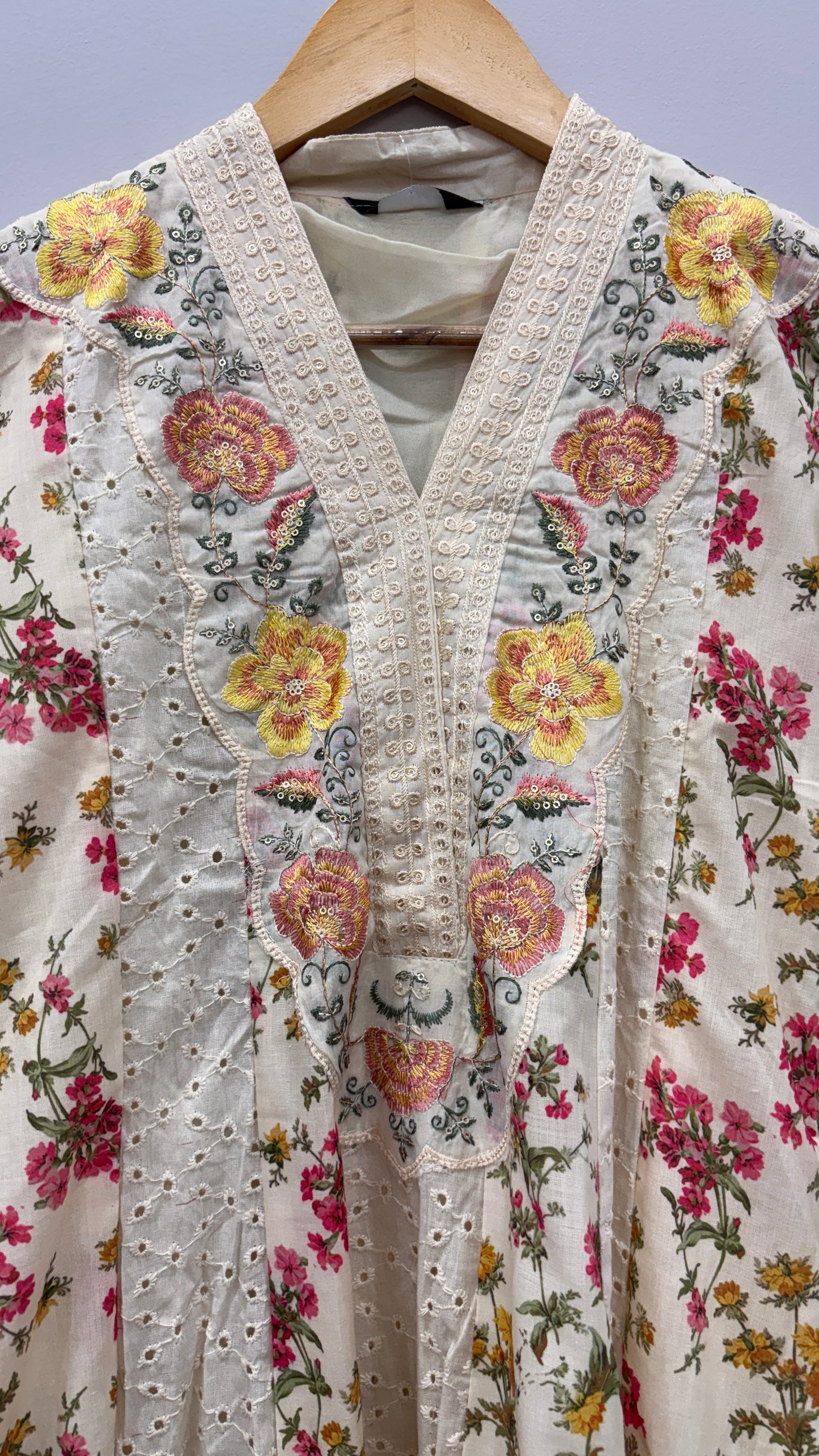 Rose Charm Printed Suit Set