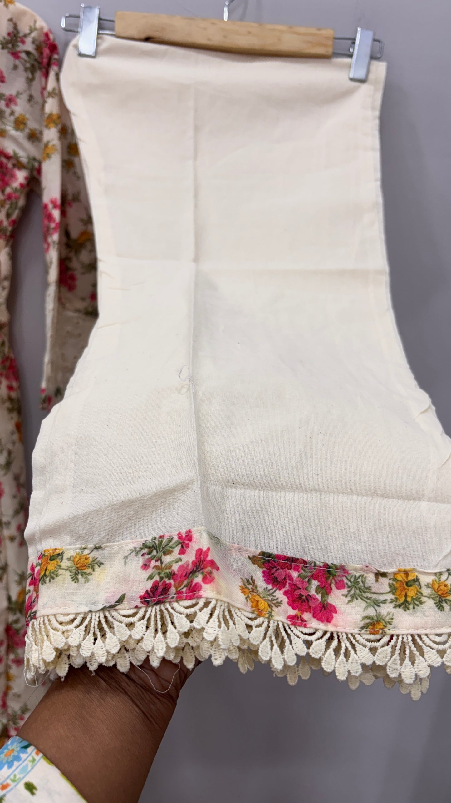 Rose Charm Printed Suit Set