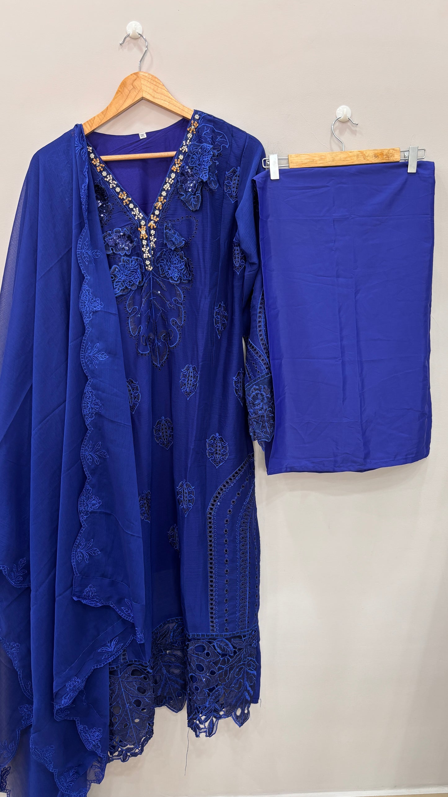 Royal Blue Elegance Suit Set