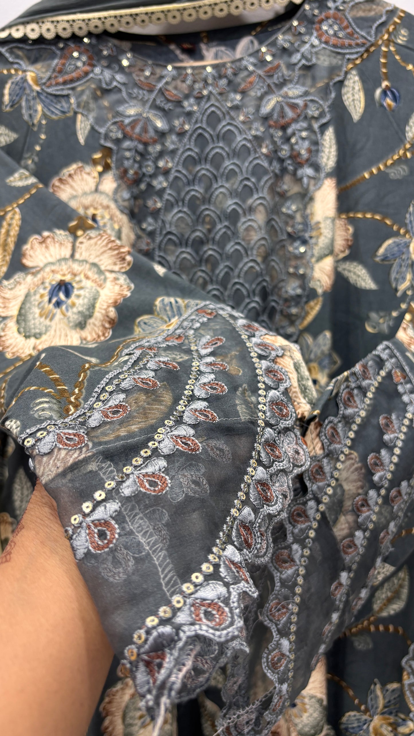 Grey Muse Cutwork Ensemble