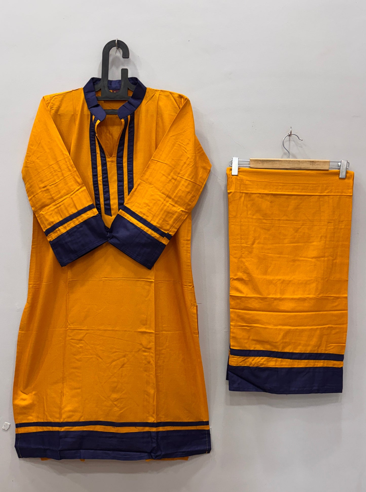 Golden Aura Kurti Pant Set