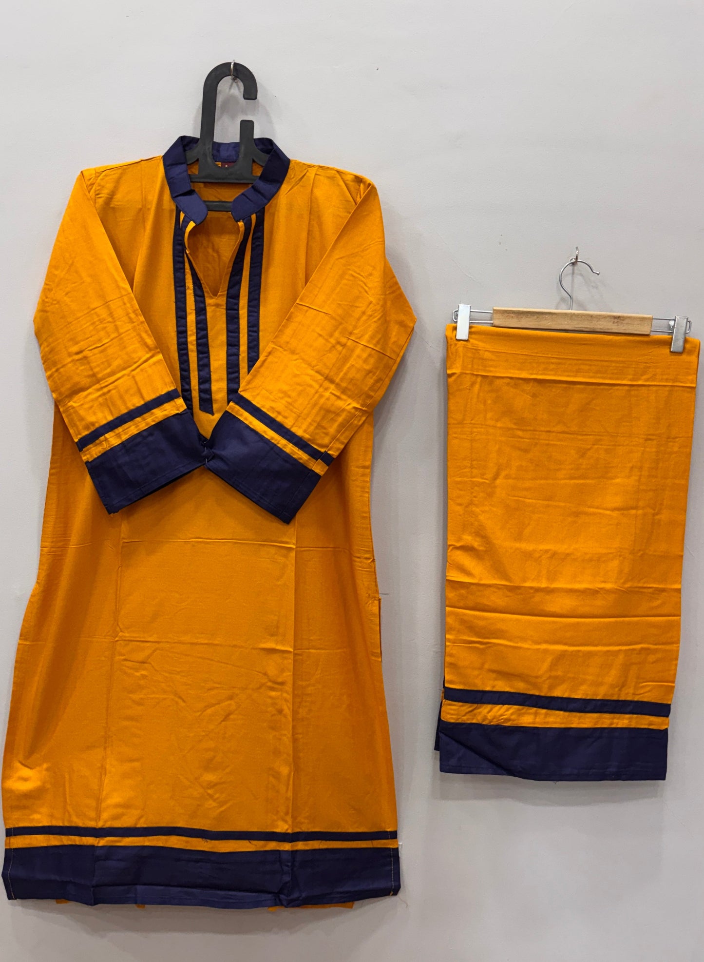 Golden Aura Kurti Pant Set