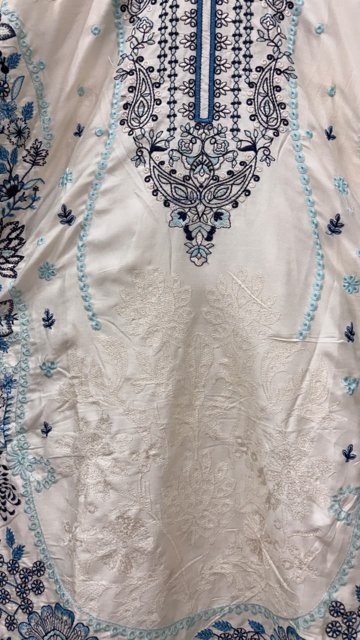 Meher Blue Elegance Suit Set