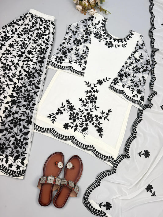 Celeste Noir Suit Set