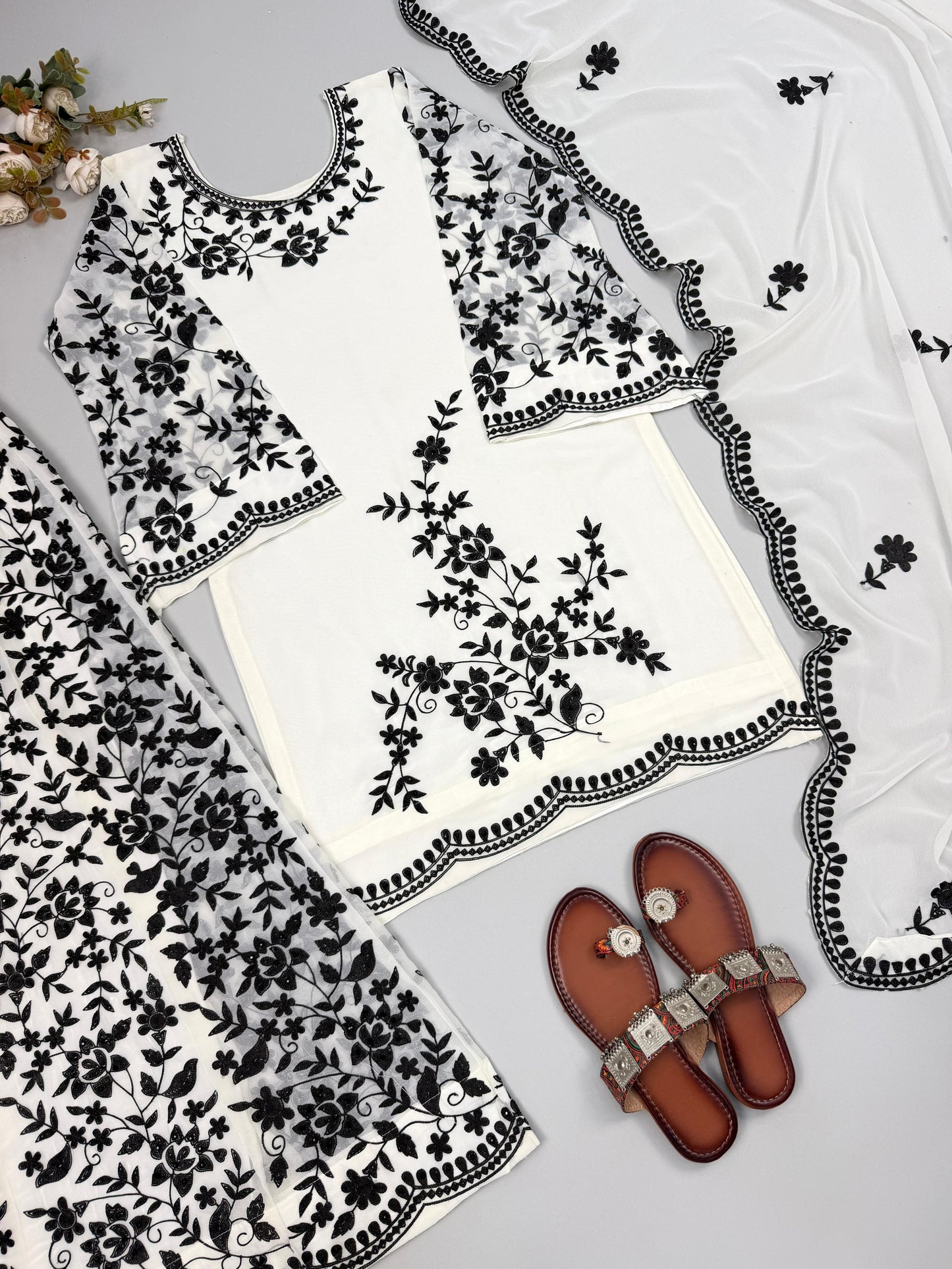 Celeste Noir Suit Set