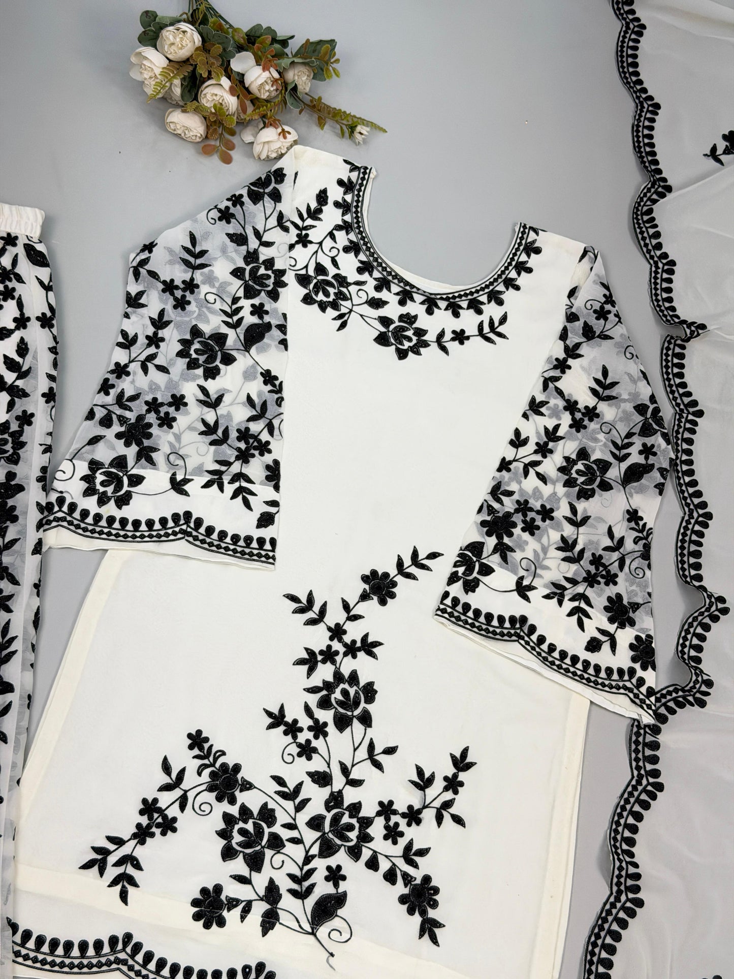 Celeste Noir Suit Set