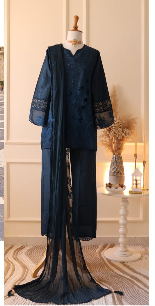 Blue Majesty Suit Set
