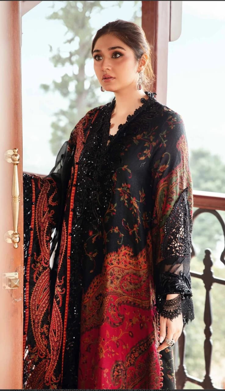 JAZMIN Heavy Patch Work Suit – durefishan Design