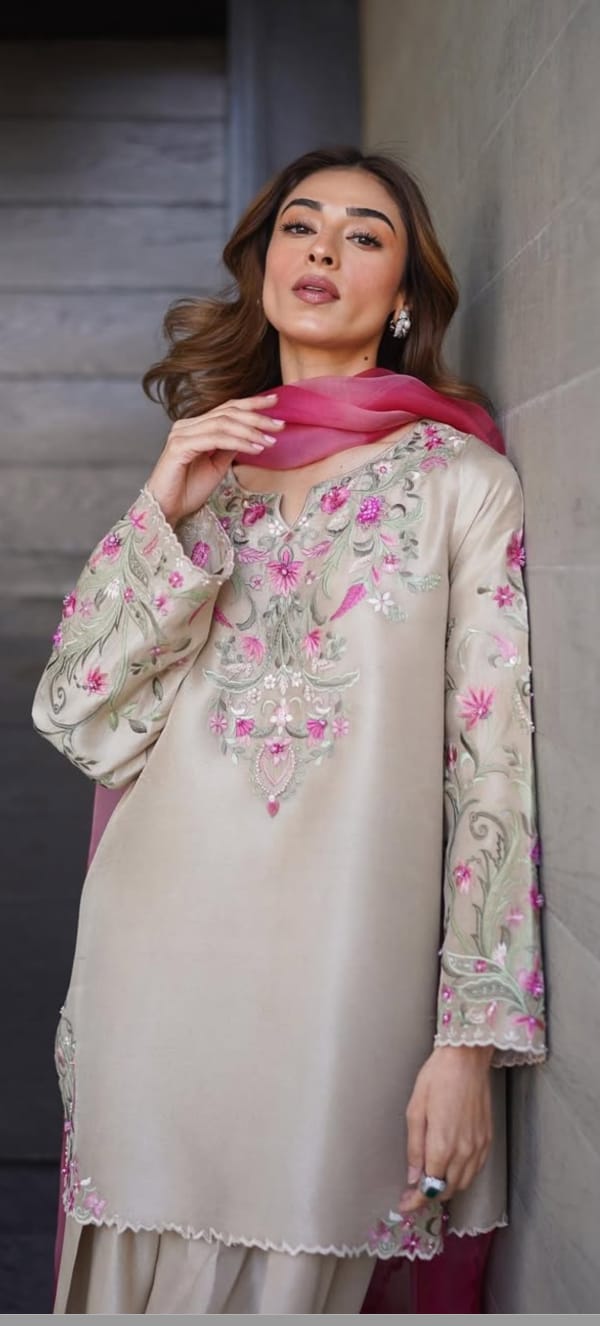 White Farsi Salwar – Stylish