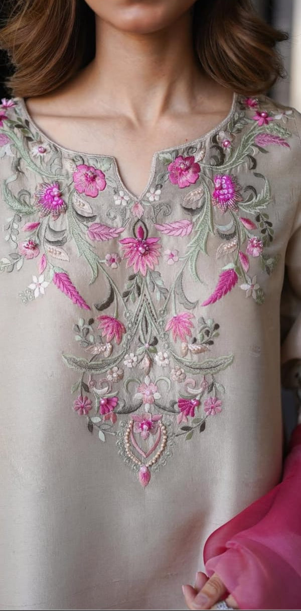 White Farsi Salwar – Stylish
