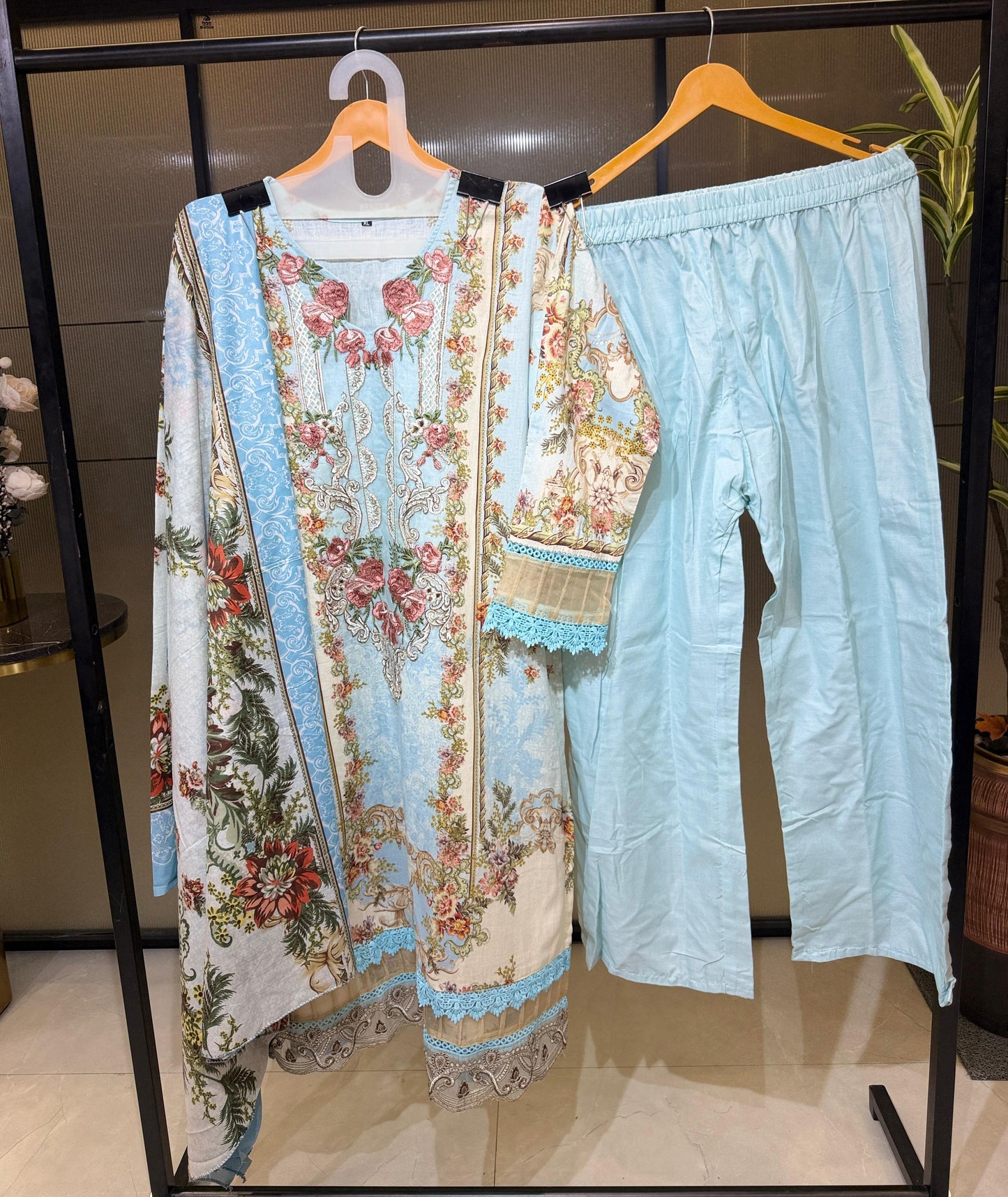 Sky Blossom Suit Set