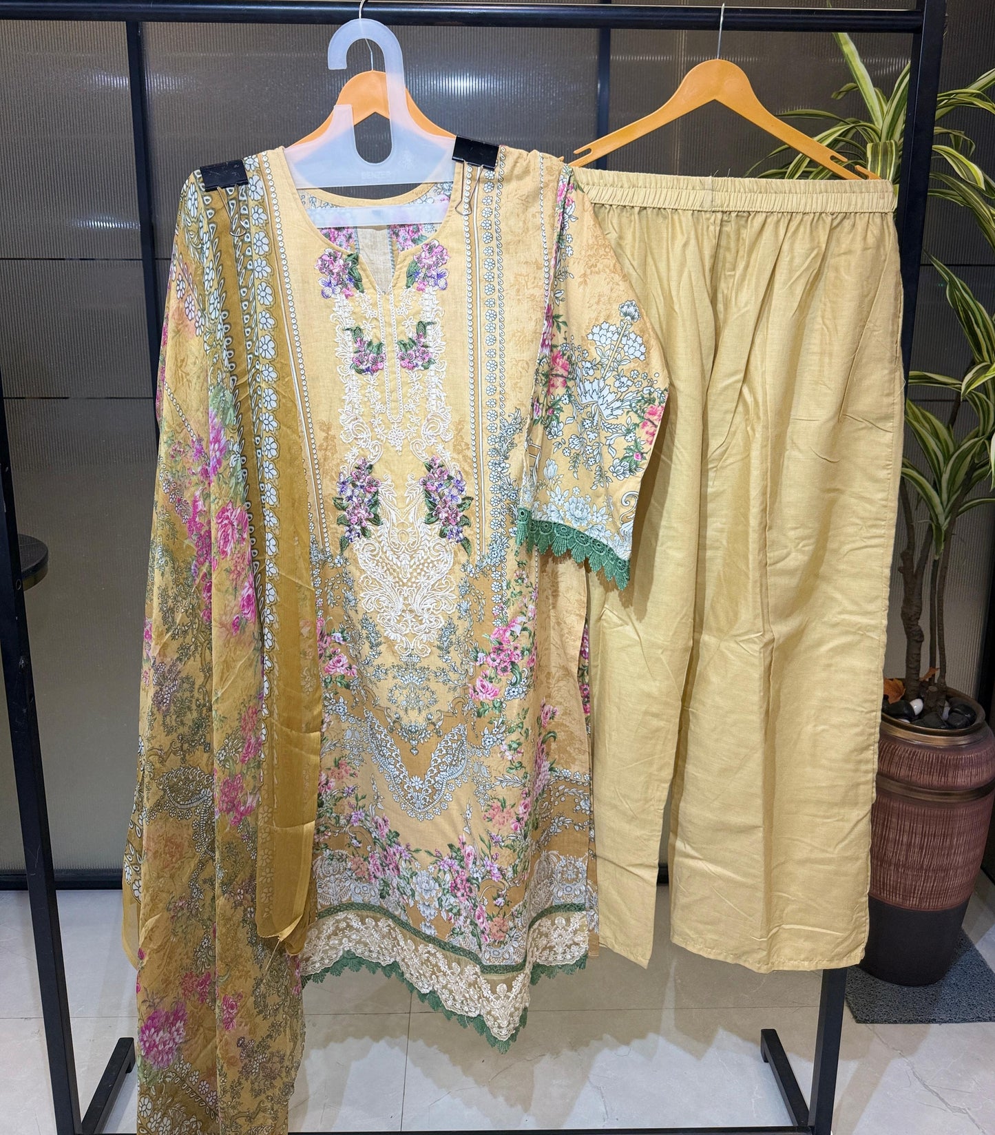 Golden Grace  Suit Set