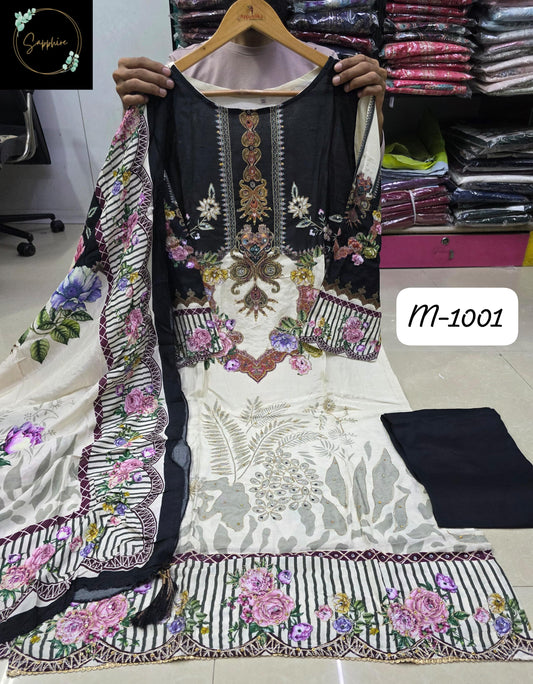 Floral Majesty Premium Suit